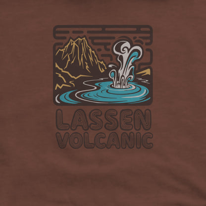 Lassen Volcanic National Park Hoodie Adventure and Outdoors Themed Hoodie