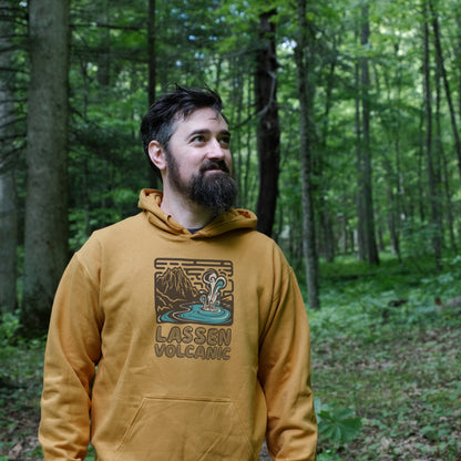 Lassen Volcanic National Park Hoodie Adventure and Outdoors Themed Hoodie