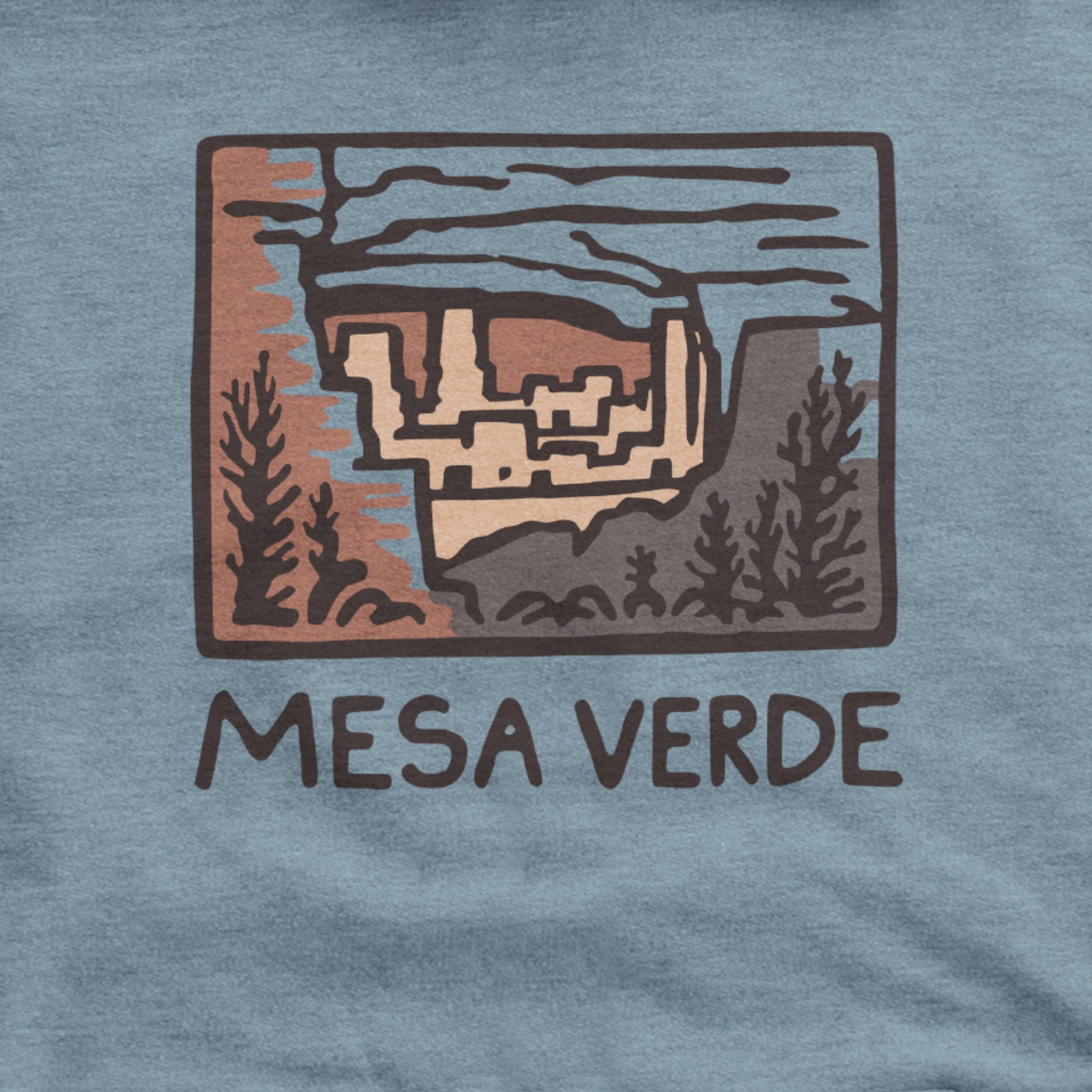 Mesa Verde National Park Hoodie Adventure and Outdoors Themed Hoodie