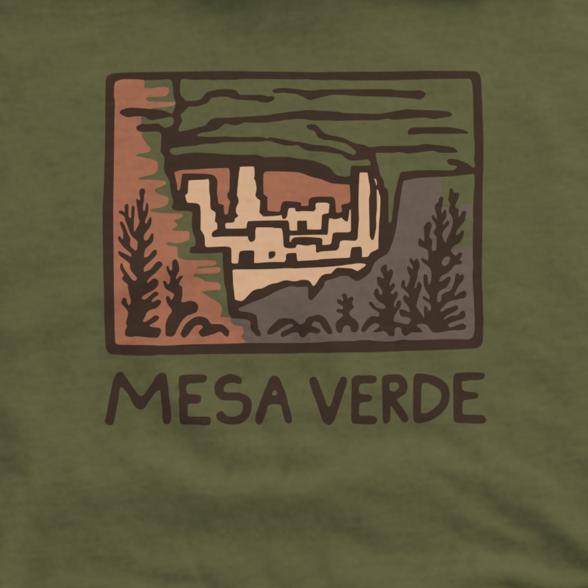 Mesa Verde National Park Hoodie Adventure and Outdoors Themed Hoodie