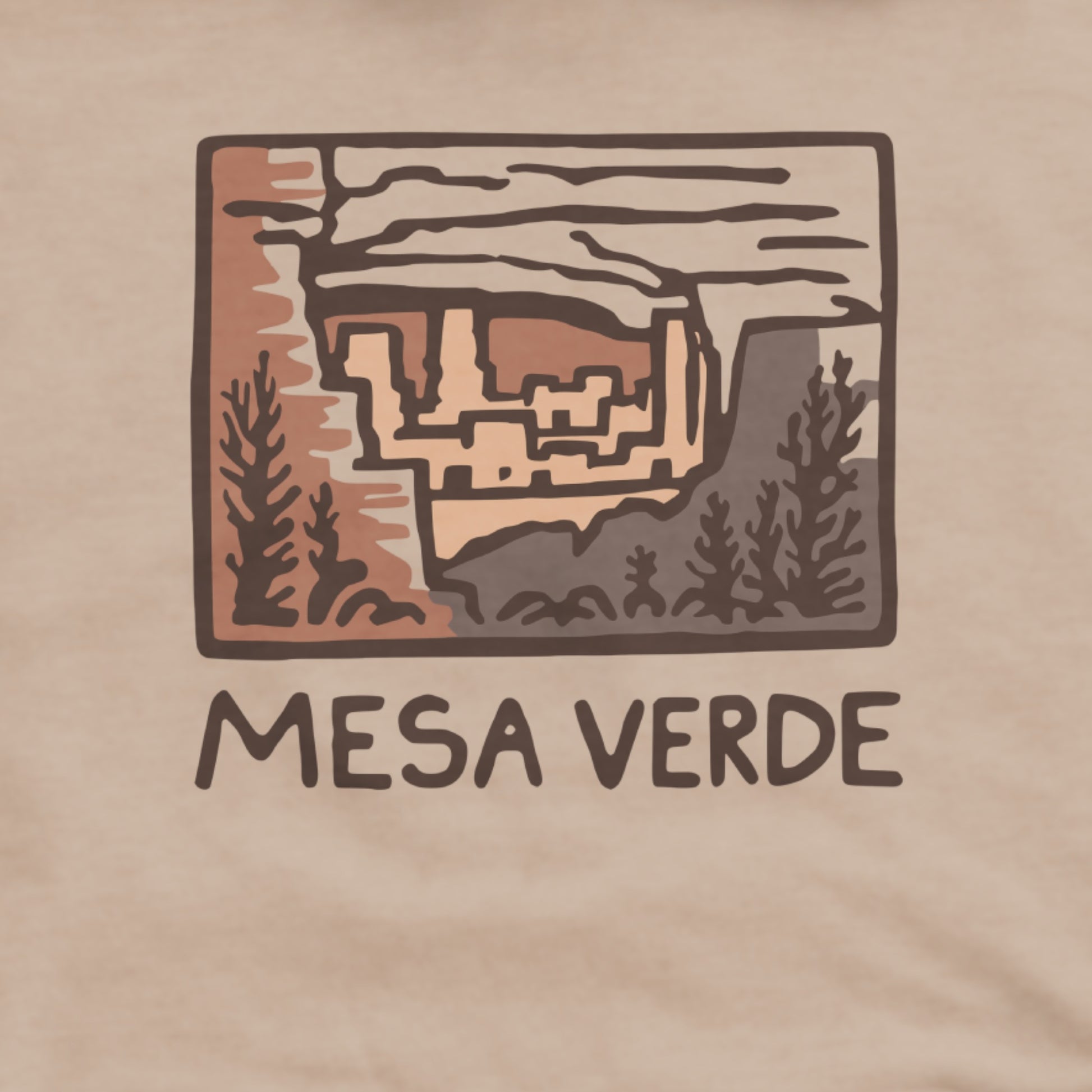 Mesa Verde National Park Hoodie Adventure and Outdoors Themed Hoodie