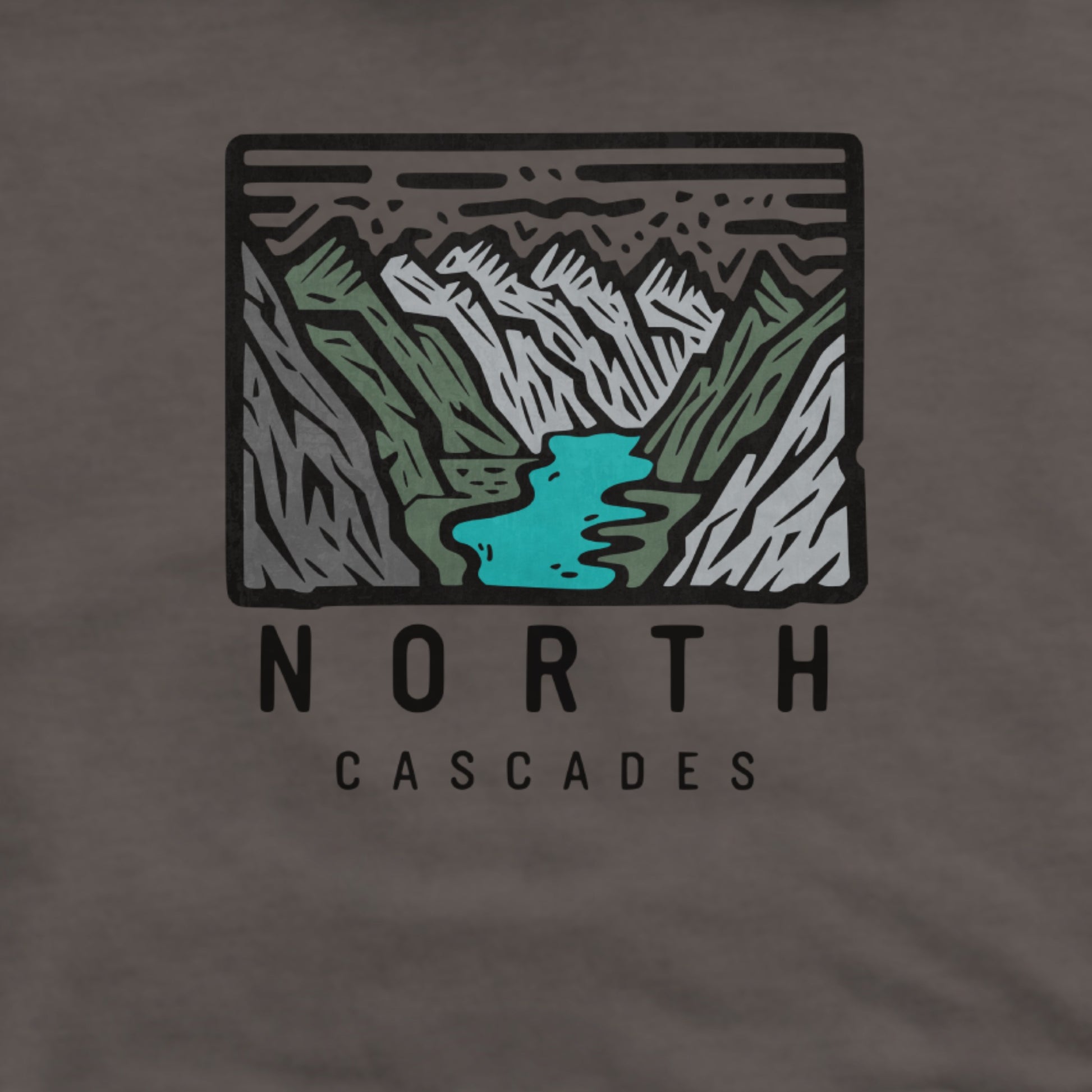 North Cascades National Park Hoodie Adventure and Outdoors Themed Hoodie