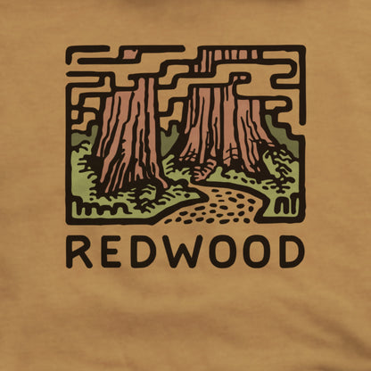 Redwood National Park Hoodie Adventure and Outdoors Themed Hoodie