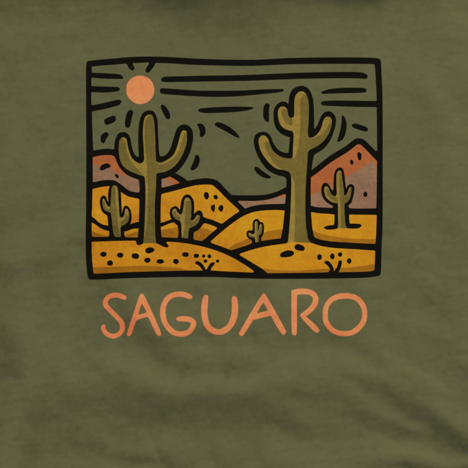 Saguaro National Park Hoodie Adventure and Outdoors Themed Hoodie