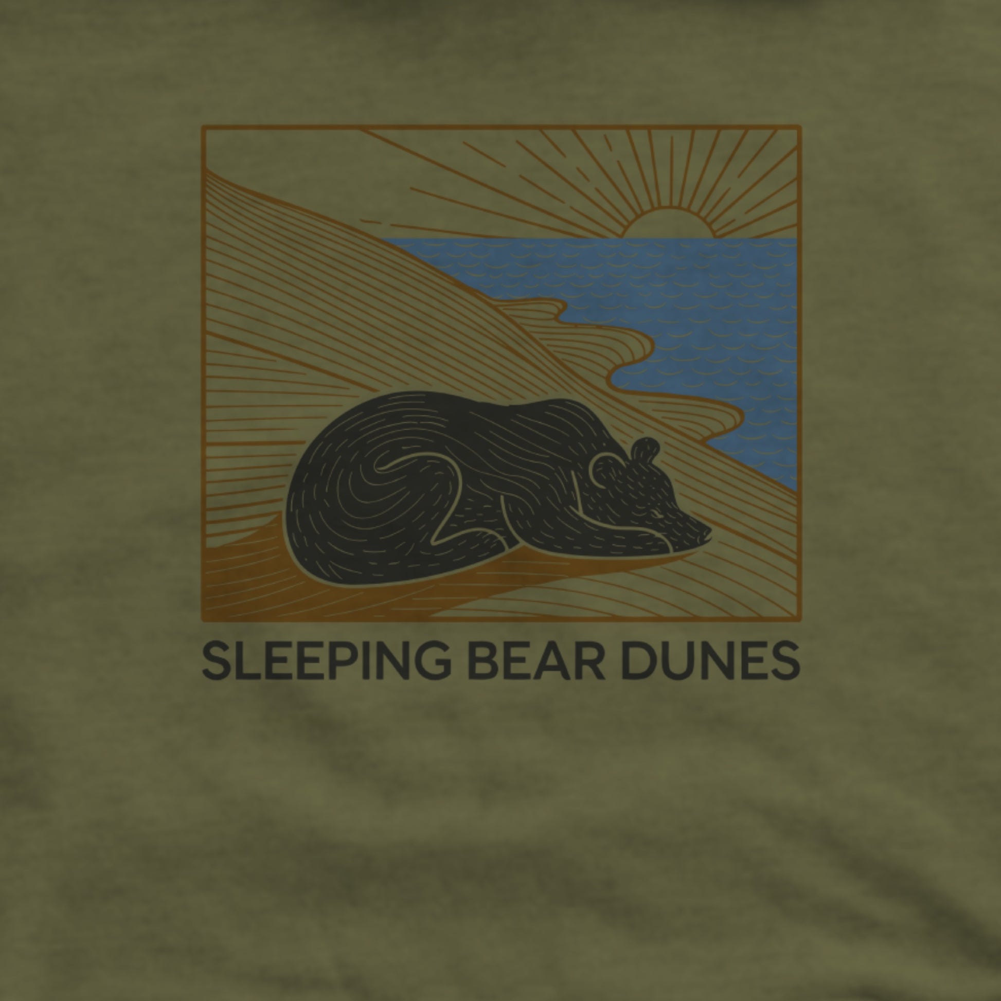 Sleeping Bear Dunes National Lakeshore Hoodie Adventure and Outdoors Themed Hoodie