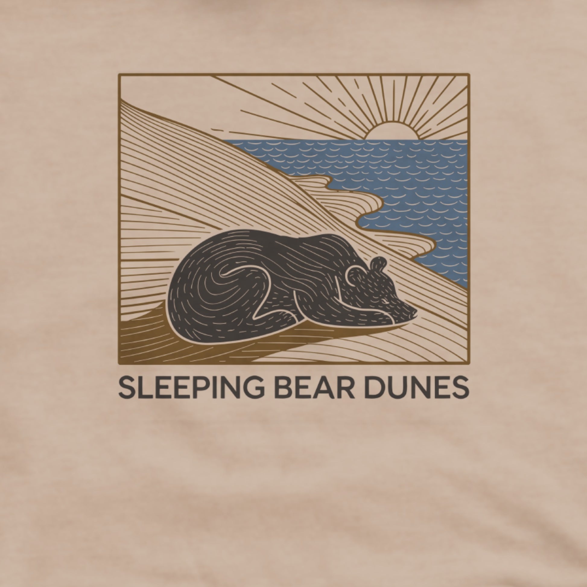 Sleeping Bear Dunes National Lakeshore Hoodie Adventure and Outdoors Themed Hoodie
