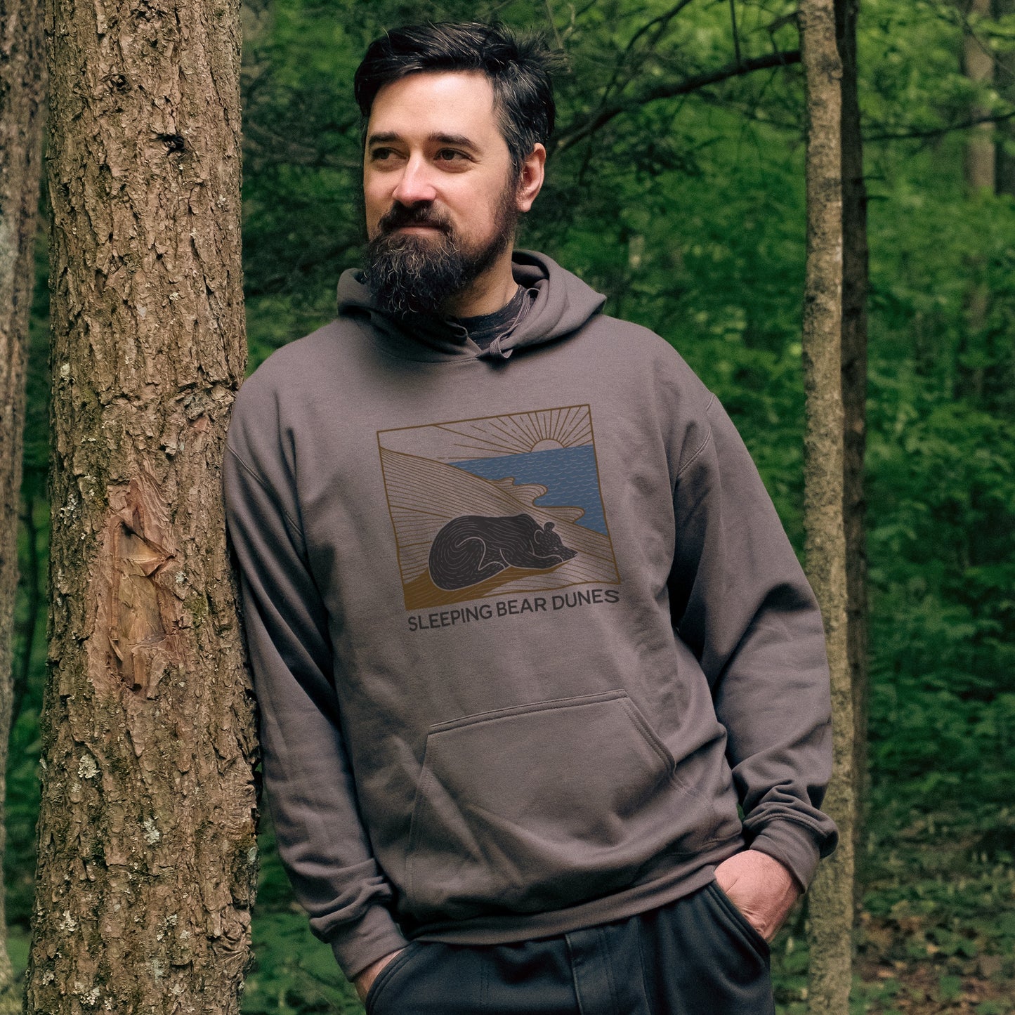 Sleeping Bear Dunes National Lakeshore Hoodie Adventure and Outdoors Themed Hoodie