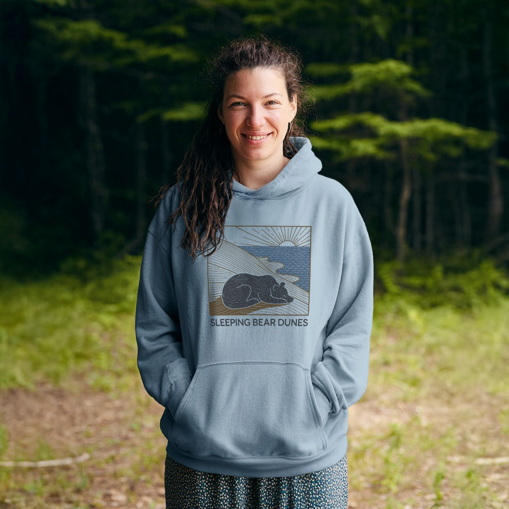 Sleeping Bear Dunes National Lakeshore Hoodie Adventure and Outdoors Themed Hoodie