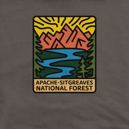 Apache Sitgreaves National Forest Hoodie Adventure and Outdoors Themed Hoodie