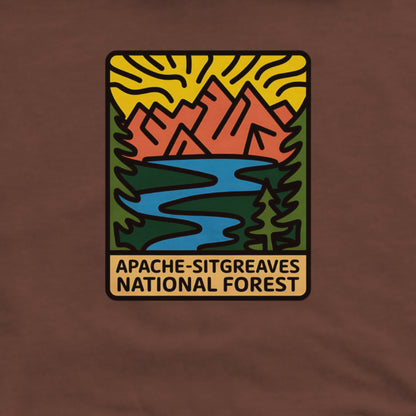 Apache Sitgreaves National Forest Hoodie Adventure and Outdoors Themed Hoodie