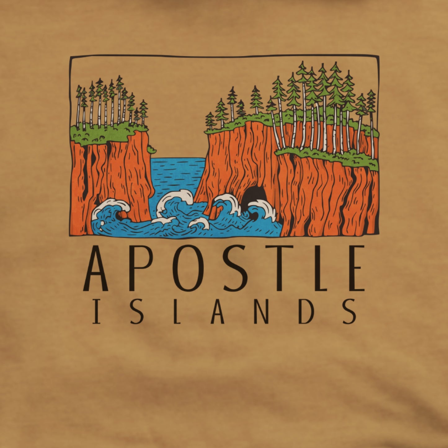 Apostle Islands National Lakeshore Hoodie Adventure and Outdoors Themed Hoodie