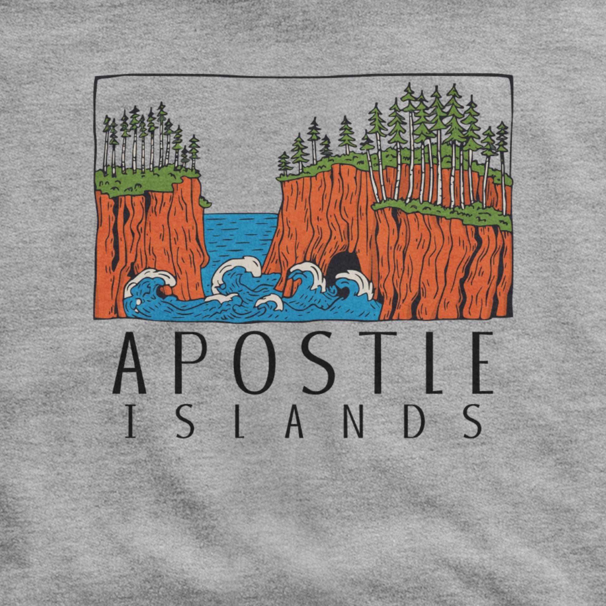 Apostle Islands National Lakeshore Hoodie Adventure and Outdoors Themed Hoodie