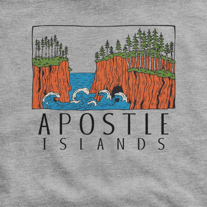 Apostle Islands National Lakeshore Hoodie Adventure and Outdoors Themed Hoodie