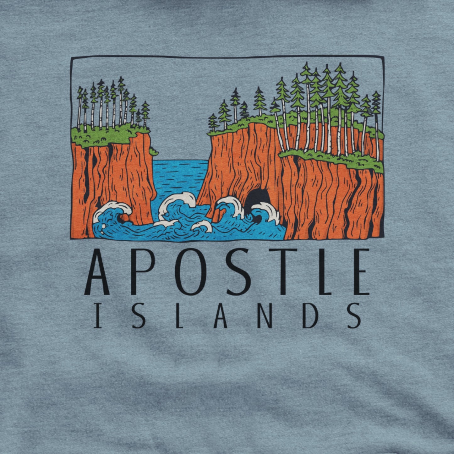 Apostle Islands National Lakeshore Hoodie Adventure and Outdoors Themed Hoodie
