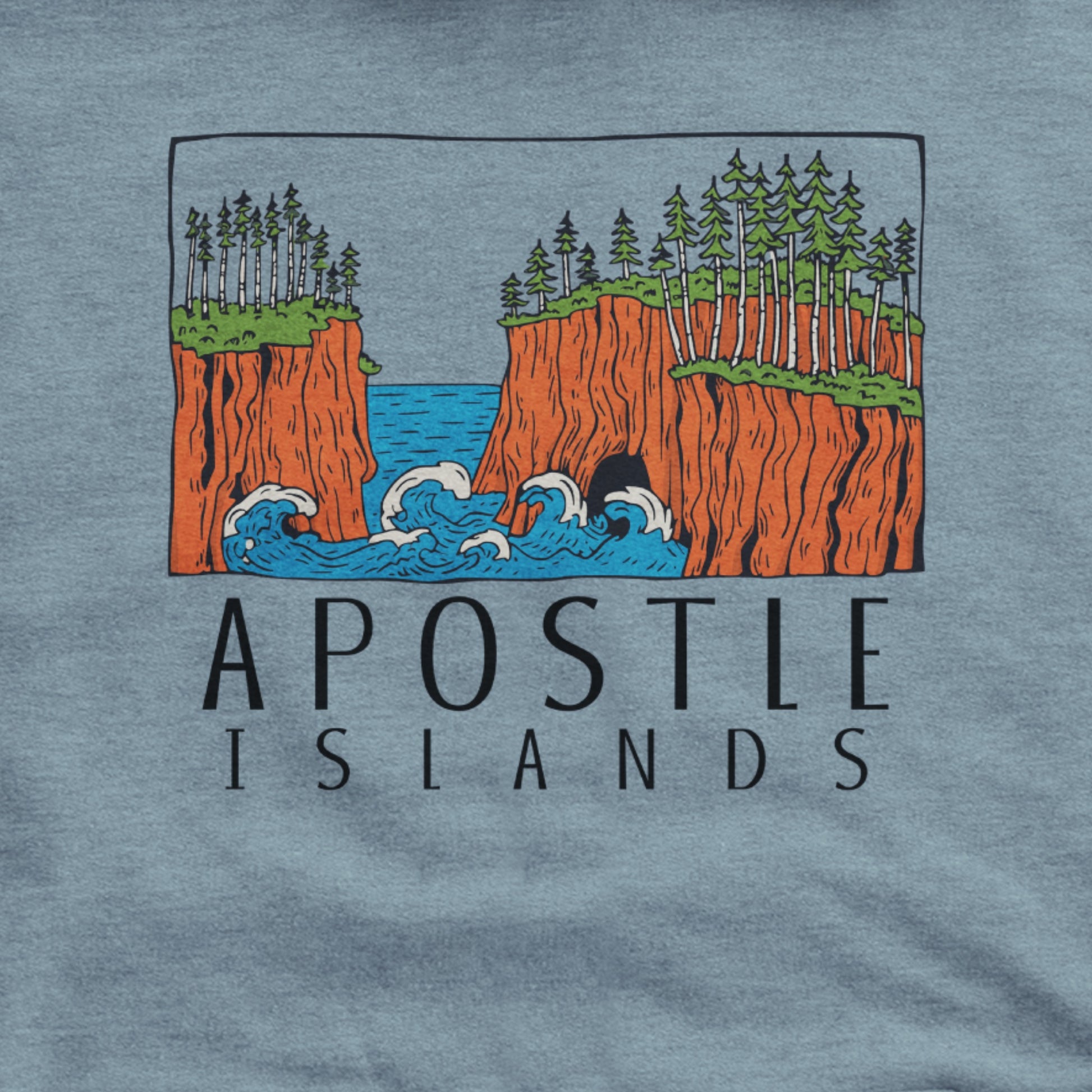Apostle Islands National Lakeshore Hoodie Adventure and Outdoors Themed Hoodie