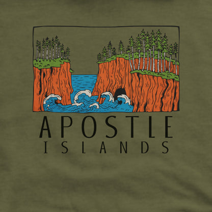 Apostle Islands National Lakeshore Hoodie Adventure and Outdoors Themed Hoodie