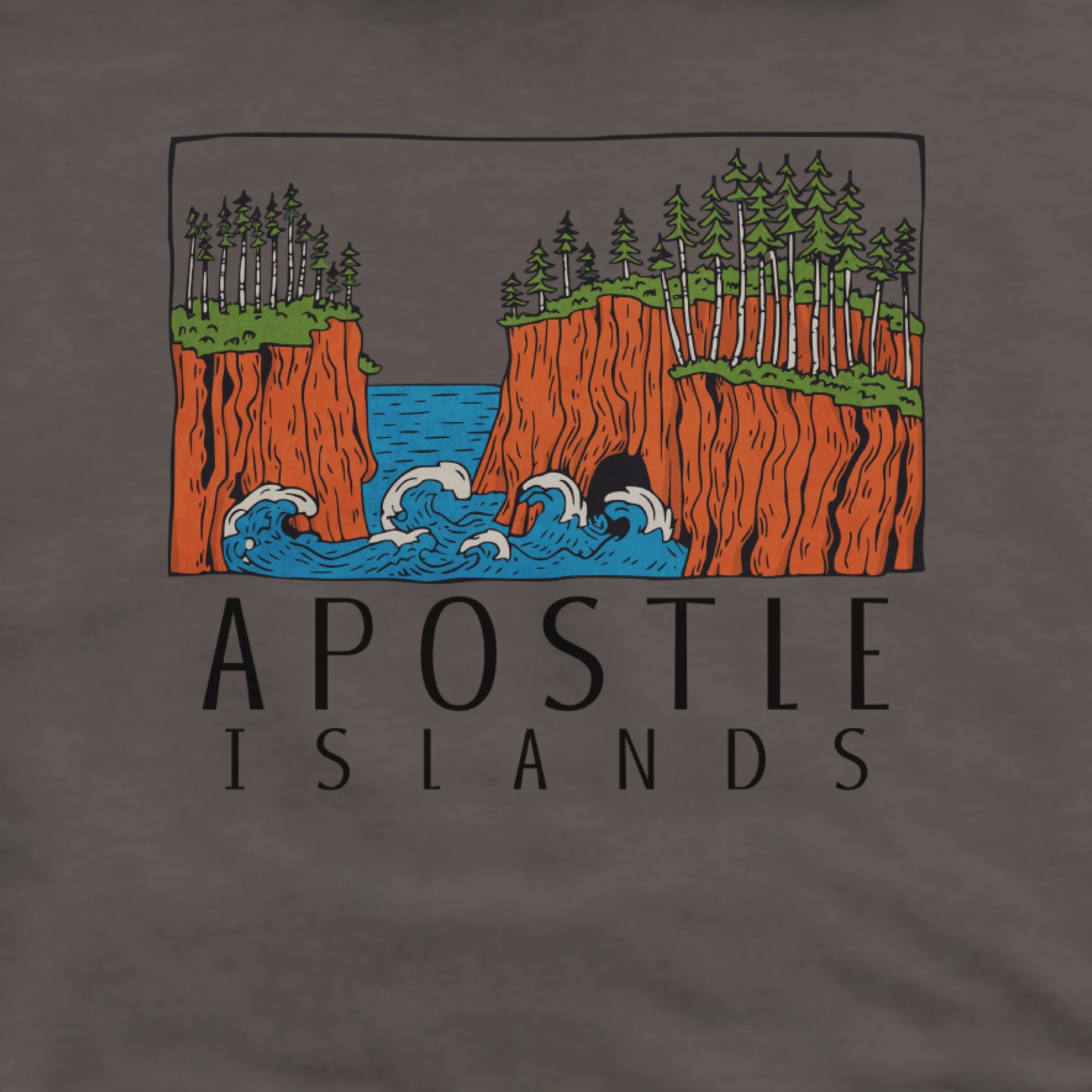 Apostle Islands National Lakeshore Hoodie Adventure and Outdoors Themed Hoodie