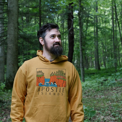 Apostle Islands National Lakeshore Hoodie Adventure and Outdoors Themed Hoodie