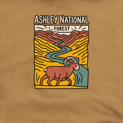Ashley National Forest Hoodie Adventure and Outdoors Themed Hoodie