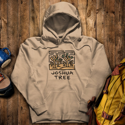 Joshua Tree National Park Hoodie Sand Adventure and Outdoors Themed Hoodie