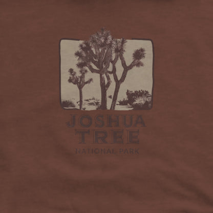 Joshua Tree National Park Vintage Hoodie Adventure and Outdoors Themed Hoodie