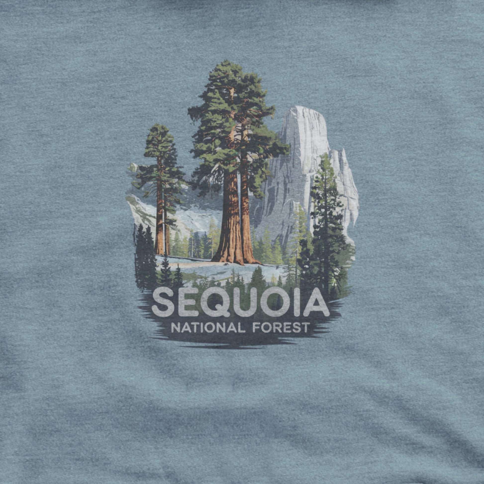 Sequoia National Forest Hoodie Adventure and Outdoors Themed Hoodie