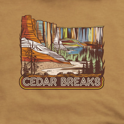 Cedar Breaks National Forest Hoodie Adventure and Outdoors Themed Hoodie