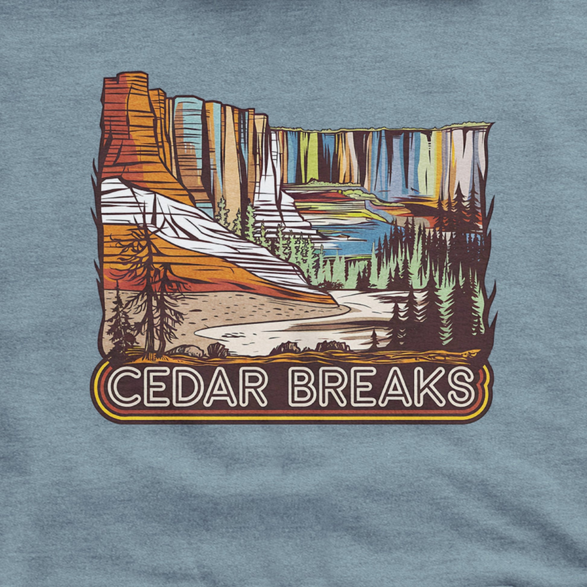 Cedar Breaks National Forest Hoodie Adventure and Outdoors Themed Hoodie