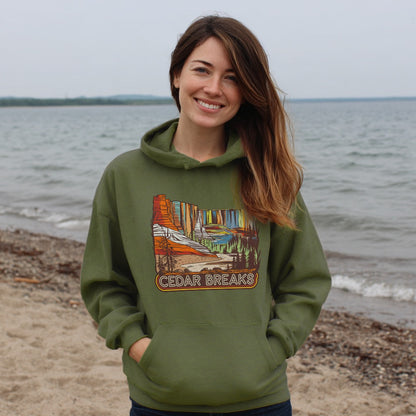 Cedar Breaks National Forest Hoodie Adventure and Outdoors Themed Hoodie
