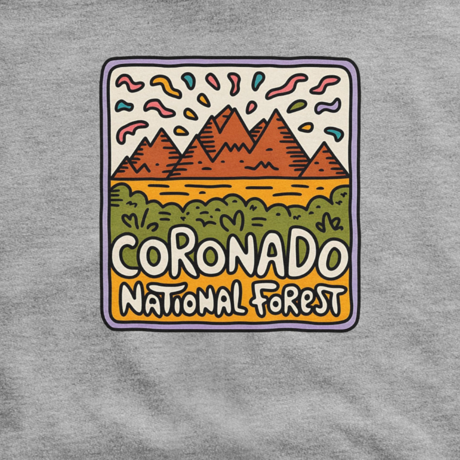 Coronado National Forest Hoodie Adventure and Outdoors Themed Hoodie