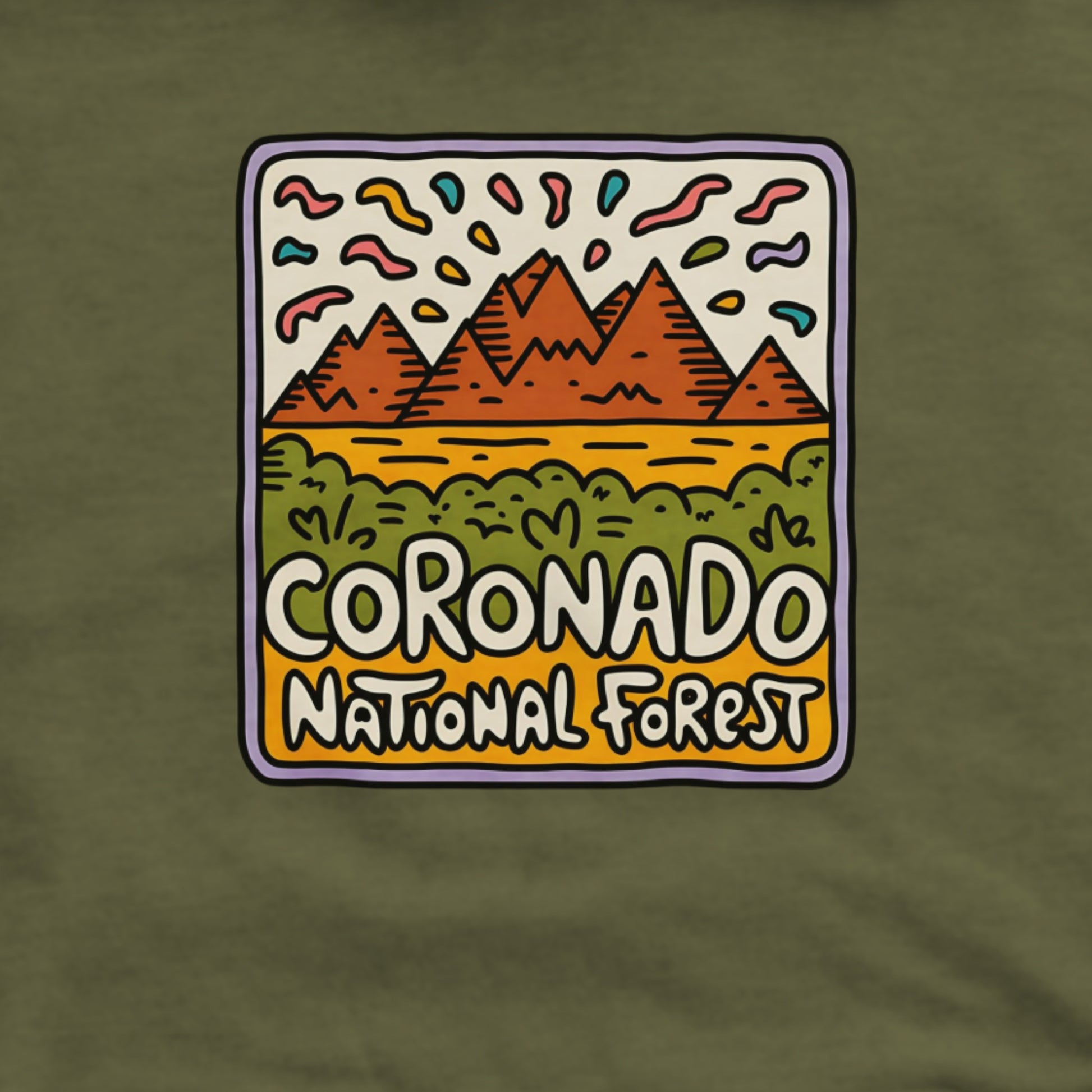 Coronado National Forest Hoodie Adventure and Outdoors Themed Hoodie