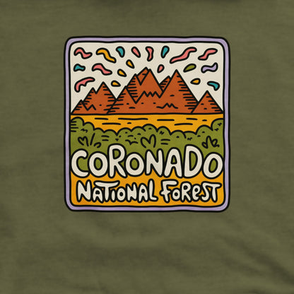 Coronado National Forest Hoodie Adventure and Outdoors Themed Hoodie