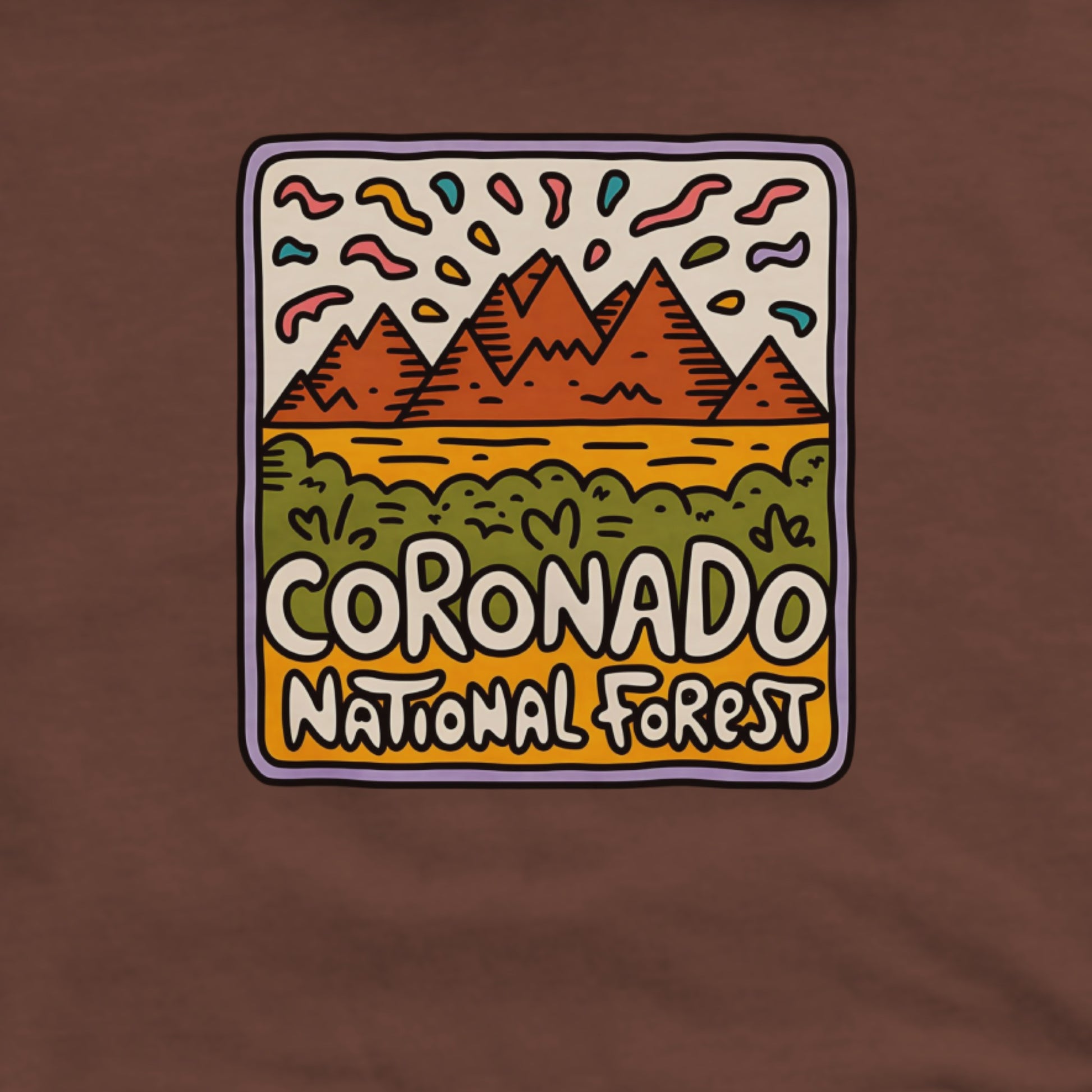 Coronado National Forest Hoodie Adventure and Outdoors Themed Hoodie
