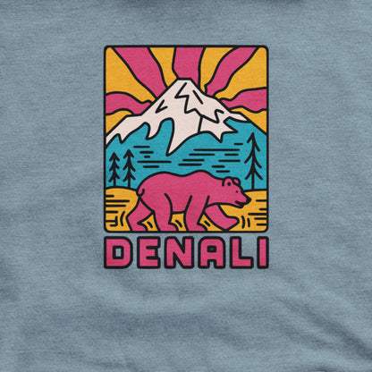 Denali National Park Hoodie Adventure and Outdoors Themed Hoodie