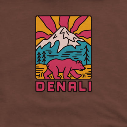 Denali National Park Hoodie Adventure and Outdoors Themed Hoodie