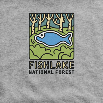 Fishlake National Forest Hoodie Adventure and Outdoors Themed Hoodie