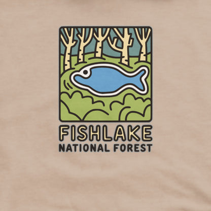 Fishlake National Forest Hoodie Adventure and Outdoors Themed Hoodie