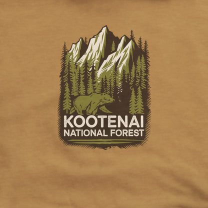 Kootenai National Forest Hoodie Adventure and Outdoors Themed Hoodie
