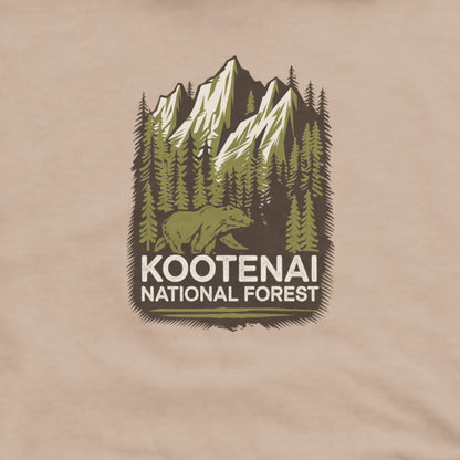 Kootenai National Forest Hoodie Adventure and Outdoors Themed Hoodie