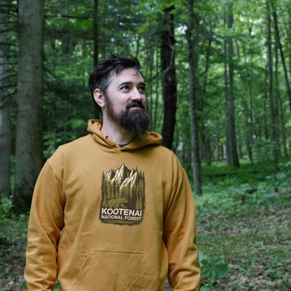 Kootenai National Forest Hoodie Adventure and Outdoors Themed Hoodie