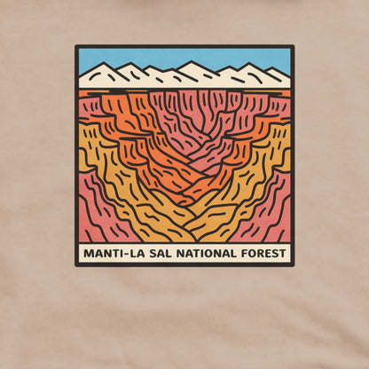 Manti-La Sal National Forest Hoodie Adventure and Outdoors Themed Hoodie