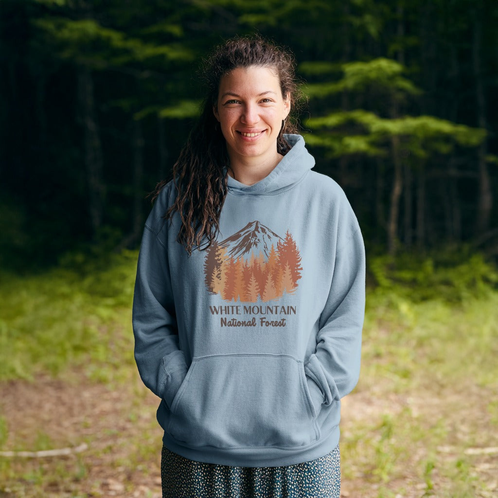 White Mountain National Forest Hoodie Adventure and Outdoors Themed Hoodie