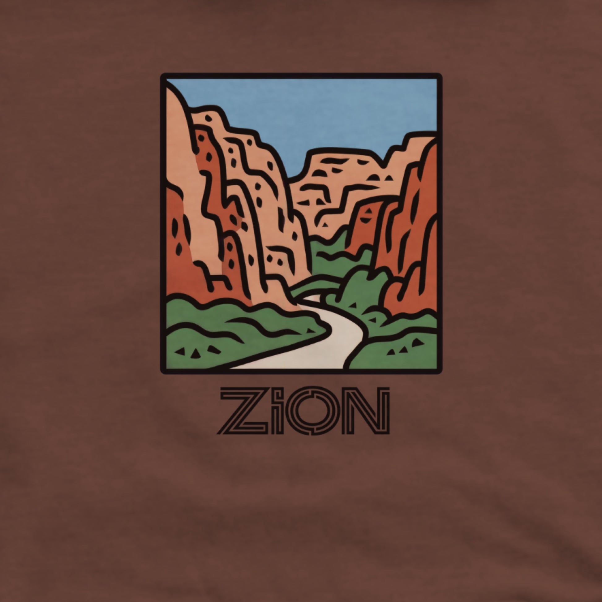 Zion National Park Hoodie Adventure and Outdoors Themed Hoodie