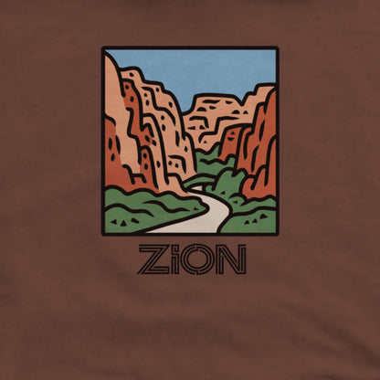 Zion National Park Hoodie Adventure and Outdoors Themed Hoodie