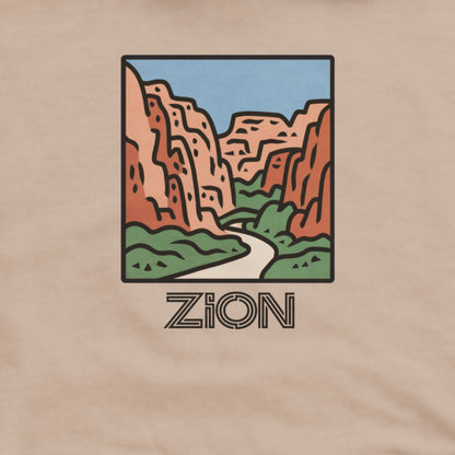 Zion National Park Hoodie Adventure and Outdoors Themed Hoodie