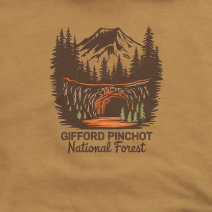 Gifford Pinchot National Forest Hoodie Adventure and Outdoors Themed Hoodie
