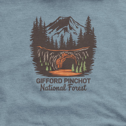 Gifford Pinchot National Forest Hoodie Adventure and Outdoors Themed Hoodie