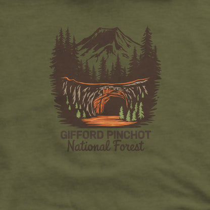 Gifford Pinchot National Forest Hoodie Adventure and Outdoors Themed Hoodie