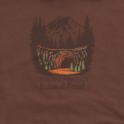 Gifford Pinchot National Forest Hoodie Adventure and Outdoors Themed Hoodie