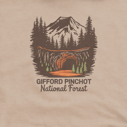 Gifford Pinchot National Forest Hoodie Adventure and Outdoors Themed Hoodie